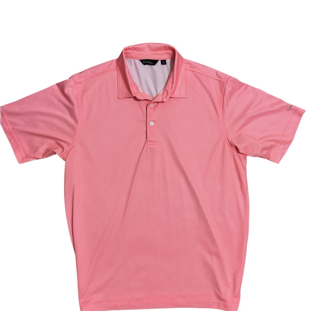 Walter Hagen Pink Polo Shirt Classic Design